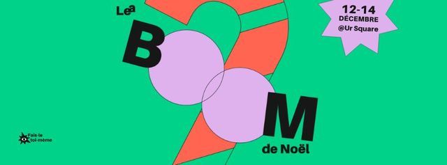 BOOM de Noël créatif.ve et radicalement durable